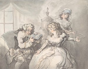 A műértő, 1780-1800. alkotó: Thomas Rowlandson