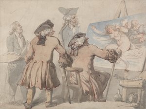 Az ínyencek alkotó: Thomas Rowlandson