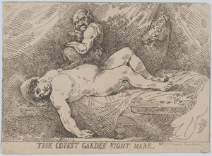 The Covent Garden Night Mare, 1784. április 20., 1784. április 20. alkotó: Thomas Rowlandson