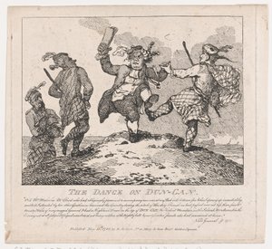 A tánc Dun-Can festői Boswell szépségein, Második rész, 1786. május 15., 1786. május 15. alkotó: Thomas Rowlandson