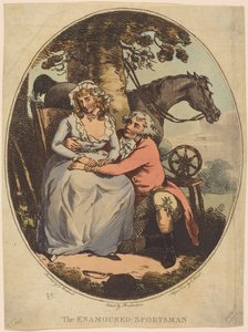 A szerelmes sportoló alkotó: Thomas Rowlandson