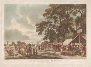 A Hyde Park-i tábor alkotó: Thomas Rowlandson
