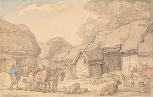 A tanya alkotó: Thomas Rowlandson