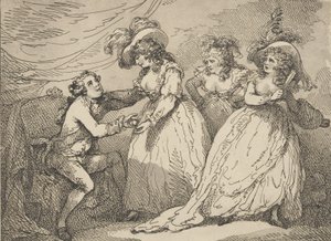 Az Aranyalma, avagy a Modern Párizs, 1785. március 2., 1785. március 2. alkotó: Thomas Rowlandson