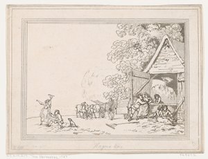 A szénakészítők, 1787., 1787. alkotó: Thomas Rowlandson