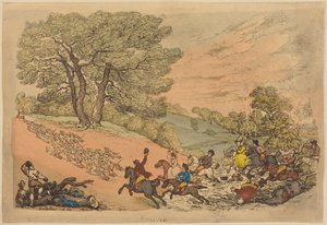 A vadászat alkotó: Thomas Rowlandson