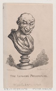 A nevető filozófus, 1808., 1808. alkotó: Thomas Rowlandson
