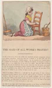 A Mindenmunka Leányzójának imája!!, 1801. július 25., 1801. július 25. alkotó: Thomas Rowlandson