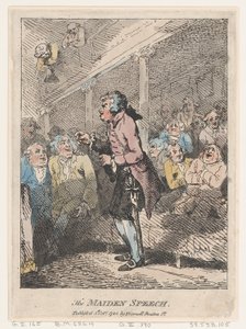 Leánybeszéd, 1785. október 5., 1785. október 5. alkotó: Thomas Rowlandson