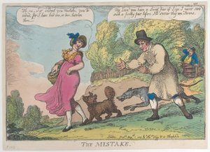 A hiba, 1809. augusztus 1., 1809. augusztus 1. alkotó: Thomas Rowlandson