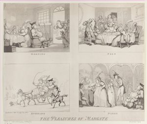 Margate örömei, 1800. július 25., 1800. július 25. alkotó: Thomas Rowlandson