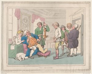 Az orvvadász, 1806. május 1., 1806. május 1. alkotó: Thomas Rowlandson