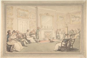 A recepció alkotó: Thomas Rowlandson