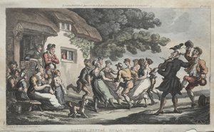The Rev. Dr. Syntax Rural Sport, 1813. alkotó: Thomas Rowlandson