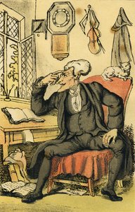 A tiszteletes doktor szintaxis alkotó: Thomas Rowlandson