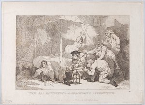 A kegyetlen tanonc szomorú felfedezése alkotó: Thomas Rowlandson