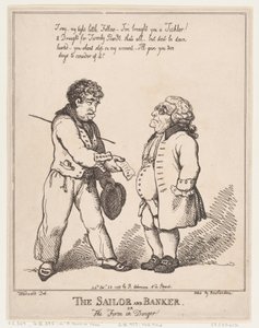 A tengerész és bankár, avagy a cég veszélyben, 1799. október 28., 1799. október 28. alkotó: Thomas Rowlandson