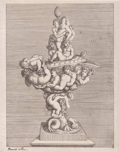 A Sledmere Loving Cup, 1808., 1808. alkotó: Thomas Rowlandson