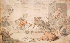 A halál színpada alkotó: Thomas Rowlandson
