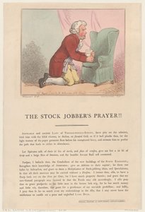 A Stock Jobber imája!!, 1801. augusztus 1., 1801. augusztus 1. alkotó: Thomas Rowlandson