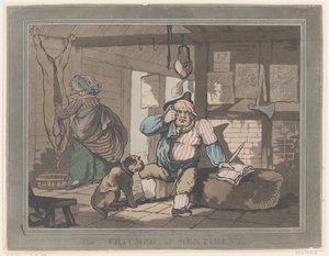 Az érzelmek diadala, 1787. január 15., 1787. január 15. alkotó: Thomas Rowlandson