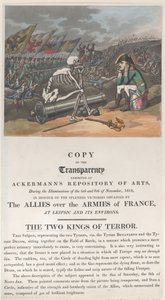 A terror két királya, 1813. november, 1813. november. alkotó: Thomas Rowlandson