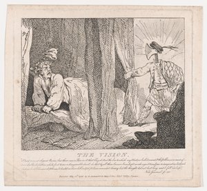 The Vision Festői Boswell szépségei, Második rész, 1786. május 15., 1786. május 15. alkotó: Thomas Rowlandson