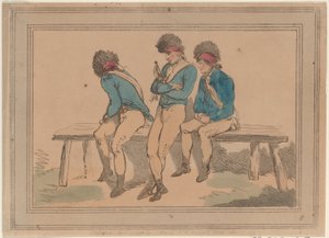 Három önkéntes, 1798., 1798. alkotó: Thomas Rowlandson