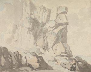 Tintagel-kastély alkotó: Thomas Rowlandson