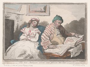 A Tis not Antiques Alone can Please the Eye, or Tastes Differ, 1786. november 20., 1786. november 20. alkotó: Thomas Rowlandson