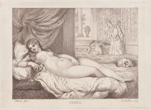 Urbinói Vénusz, 1799., 1799. alkotó: Thomas Rowlandson