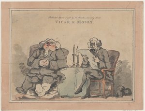 Helytartó és Mózes, 1786. április 1., 1786. április 1. alkotó: Thomas Rowlandson