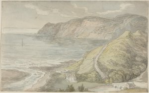 Kilátás a Lynton-i fogadóból alkotó: Thomas Rowlandson
