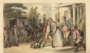 Fiatal angol úriember elhagyja családját, hogy részt vegyen a Grand Touron alkotó: Thomas Rowlandson
