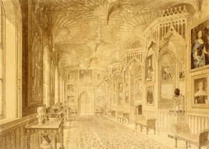 Long Gallery at Strawberry Hill, Twickenham (nyomtatott)