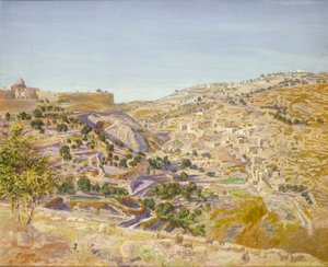 Jeruzsálem látképe, 1854