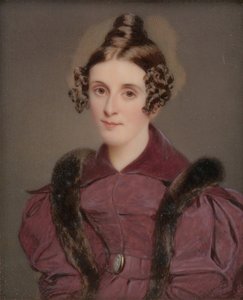 Hölgy portréja, kb. 1835. alkotó: Thomas Seir Cummings
