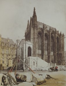 A La Sainte Chapelle, a festői párizsi építészetből, 1839-ben jelent meg alkotó: Thomas Shotter Boys