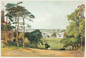 London, Greenwichből, ötödik tábla az Original Views of London as It Is-ből alkotó: Thomas Shotter Boys