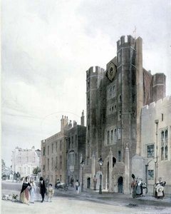 A St. James palota északi frontja a Cleveland Row felől alkotó: Thomas Shotter Boys