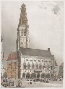 Festői építészet Párizsban, Gentben, Antwerpenben, Rouenben: L