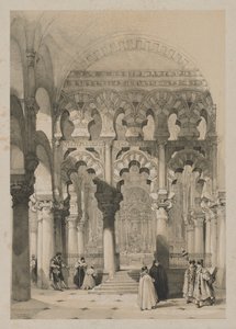 Festői vázlatok Spanyolországban: A mecset, Cordova, 1837.