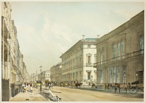 A Club Houses és a Pall Mall, tizenharmadik tábla az Original Views of London olyanról, ahogy van alkotó: Thomas Shotter Boys