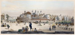 A londoni Tower és a pénzverde a Great Tower Hillből alkotó: Thomas Shotter Boys