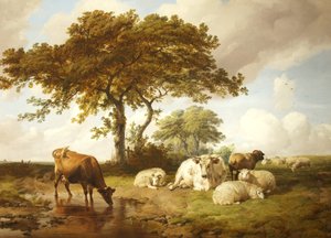 Pihenjen a réteken alkotó: Thomas Sidney Cooper