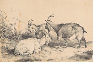 Három kecske alkotó: Thomas Sidney Cooper