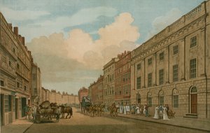 A Kelet-indiai Társaság által elfoglalt ház, a londoni Leadenhall Street, 1726-ban újragondolva