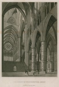 A londoni Westminster Abbey kereszthajója
