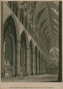 Westminster apátság, London, a nyugati bejárat felől