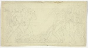 Harcosok fríze alkotó: Thomas Stothard
